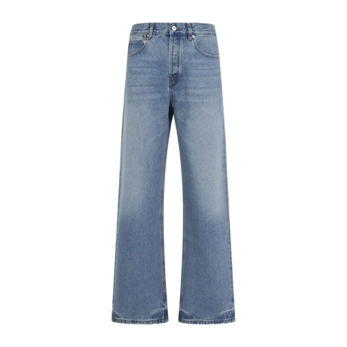 Jacquemus Jeans Le De Nîmes Droit Blue Cotton Jeans Blue