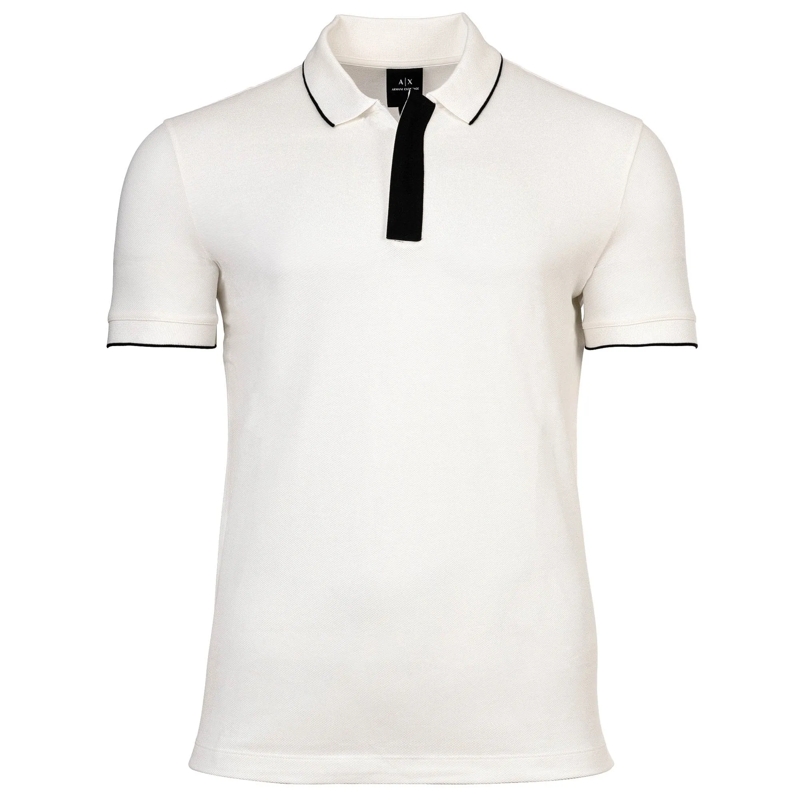 Armani Exchange Polohemd POLO SHIRT weiss