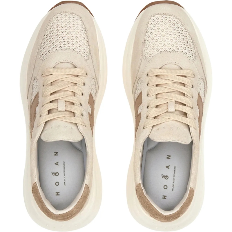 Hogan Low-Top-Sneaker Flat Shoes Beige beige(Image 5)