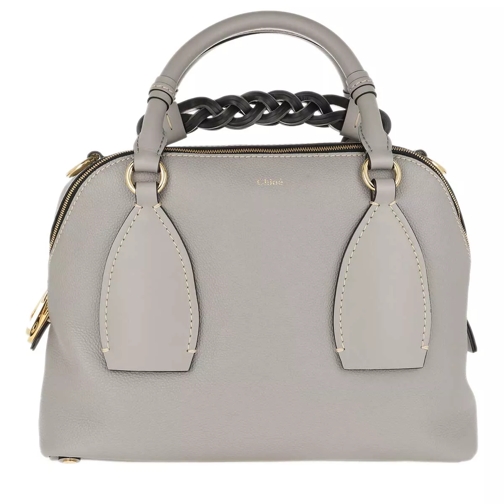 Chloé Daria Shoulder Bag Medium Stormy Grey Rymlig shoppingväska