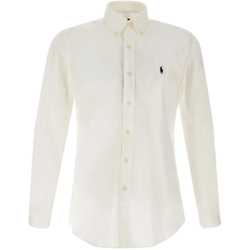 Ralph Lauren Legeres Oberteil Polo Shirts White weiß