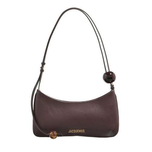 Jacquemus Le Bisou Perle Medium Brown Schoudertas