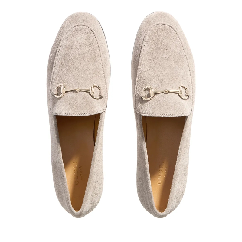 Gucci Loafer Horsebit Suede Loafers Dark Beige(Image 4)