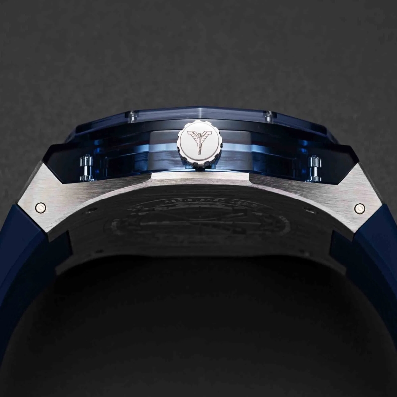 Carlo Colucci Automatikuhr Quarzuhr CC501-1 blau(Image 3)