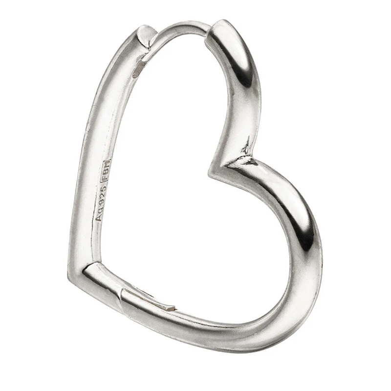 Purelei Ohrstecker Creolen Hearts silber(Image 3)