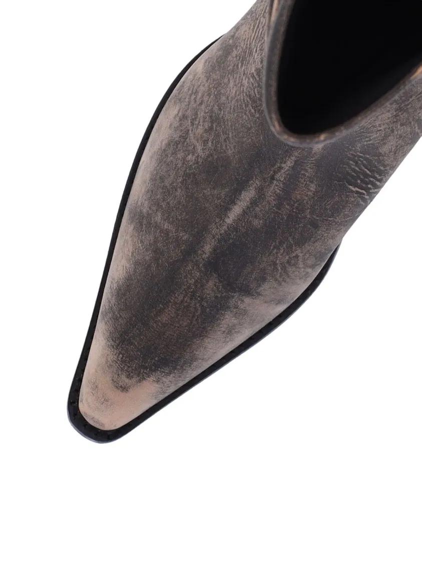 Thumbnail - Khaite Stiefel - "Clive" Boots – Brown - Gr. 39 (EU) - in Braun - für Damen