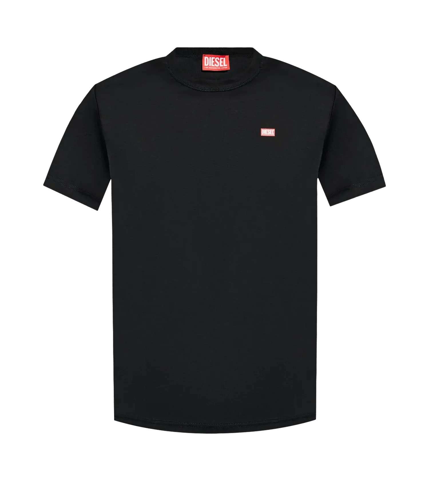 Diesel - T-Shirt mit Logo-Print - Größe XXL - black