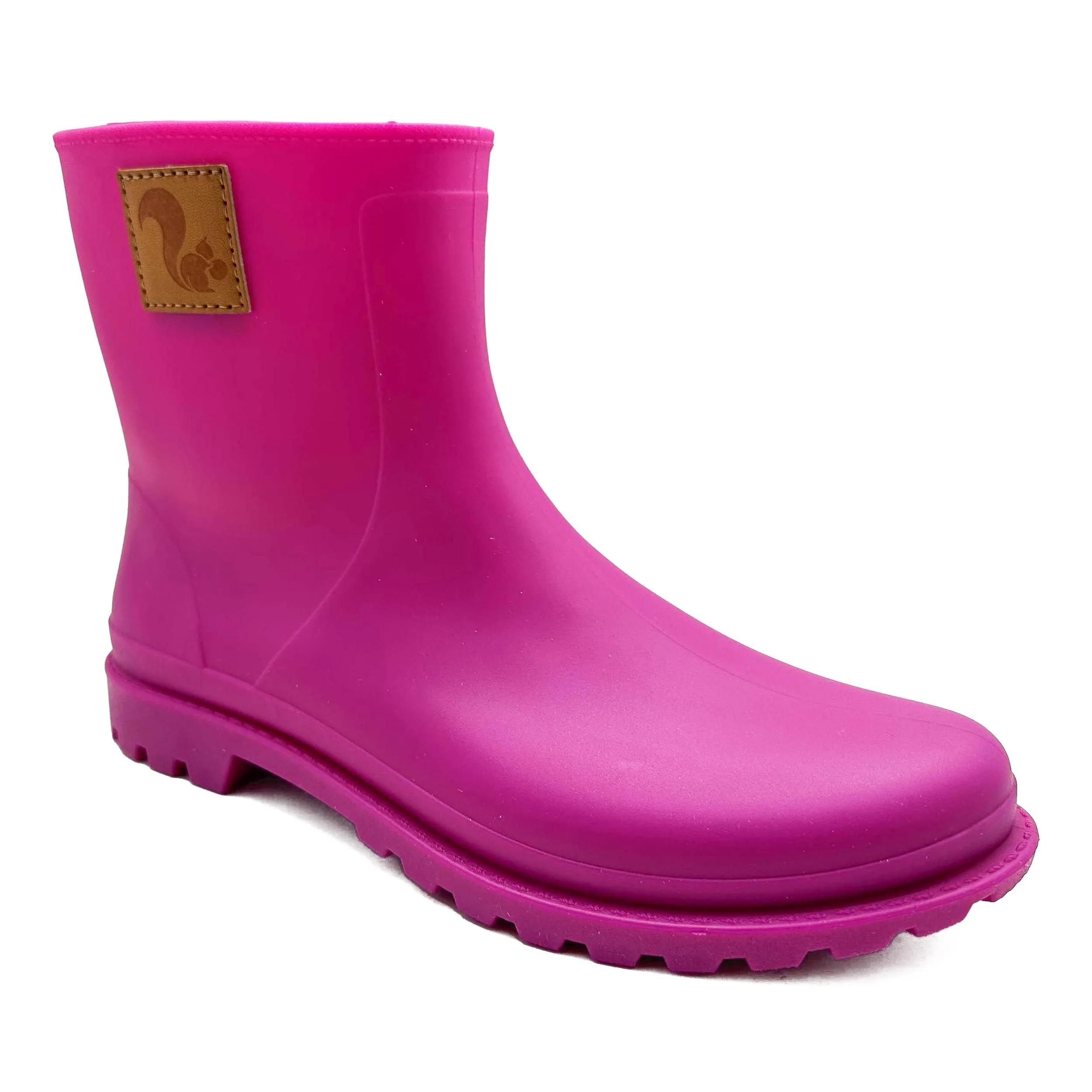 thies Sneakers - thies ® Bio Rainboot orchid pink vegan (W)  100% - Gr. 36 (EU) - in Rosa - für Damen