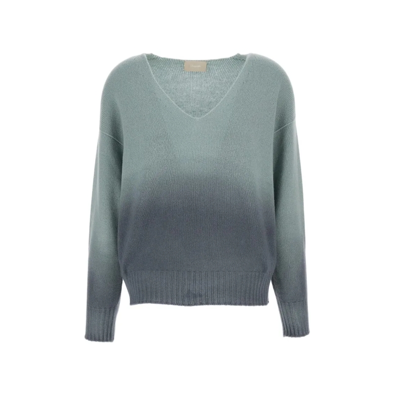 Drumohr Pull Rich Green Knit Sweater Green