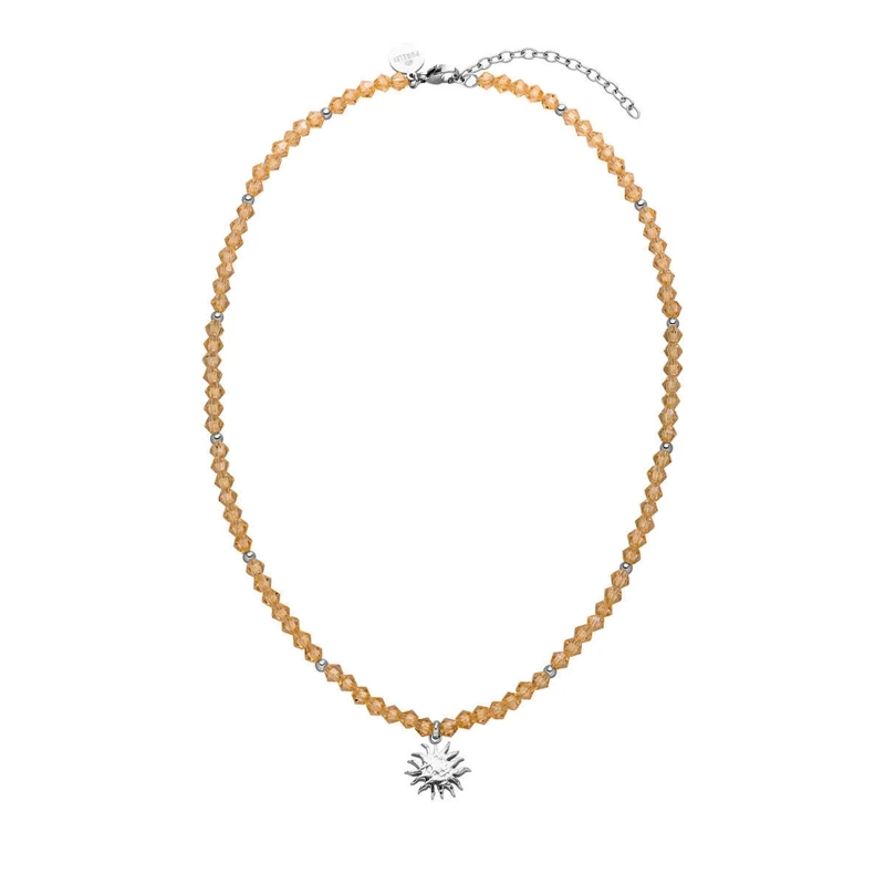 Purelei Mittellange Halskette Kette Sunray silber