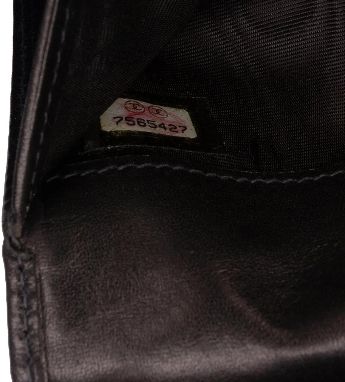 Thumbnail - Chanel Portemonnaie - Denim Coco Flap Wallet - Gr. unisize - in Schwarz - für Damen