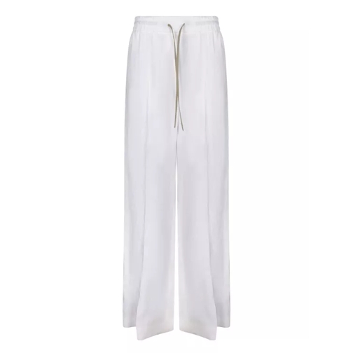 Paul Smith Linen Trousers White 