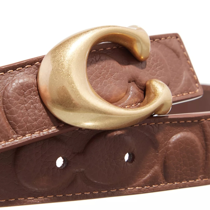 Sculpted C Buckle Cut To Size Reversible Belt, 25 Mm