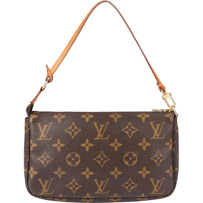 Louis Vuitton Tote Louis Vuitton Canvas Monogram Pochette Accessoire  braun