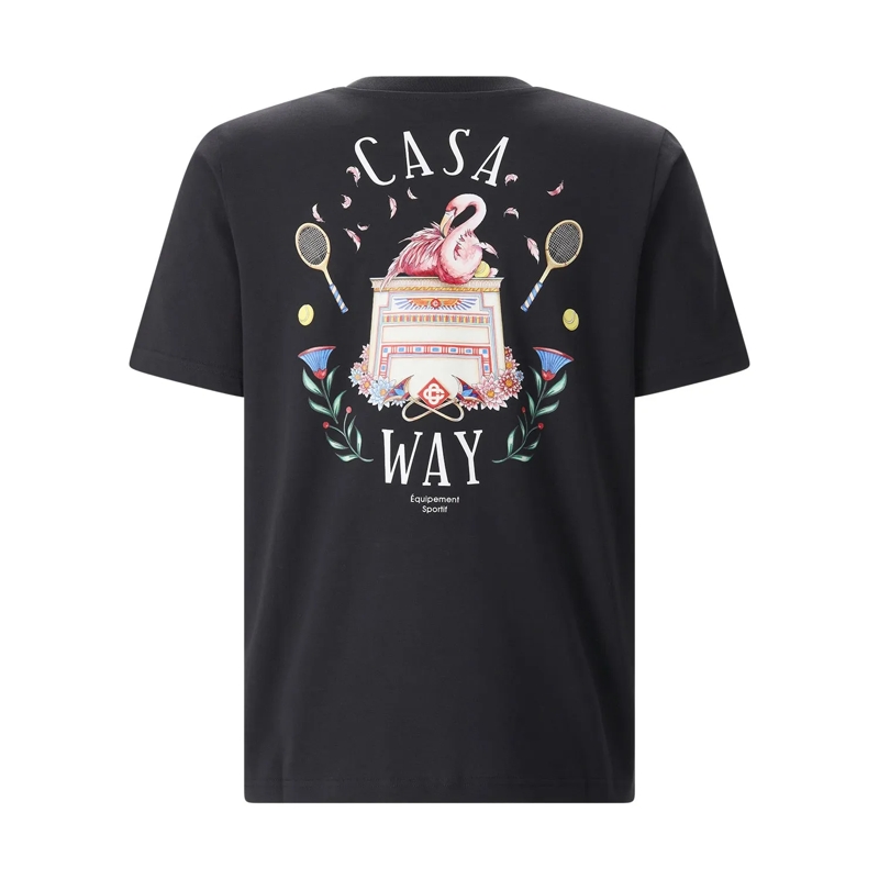 Casablanca T-shirt T-Shirt mit Print blau(Image 7)