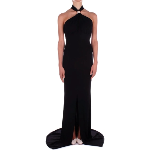 Elisabetta Franchi Midi-Kleider Red Carpet Dresses Black schwarz