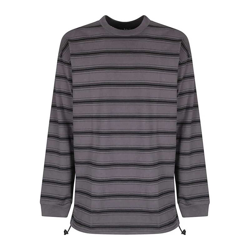 Comme des Garcons  Crew Neck Sweatshirt With Adjustable Hem Grey