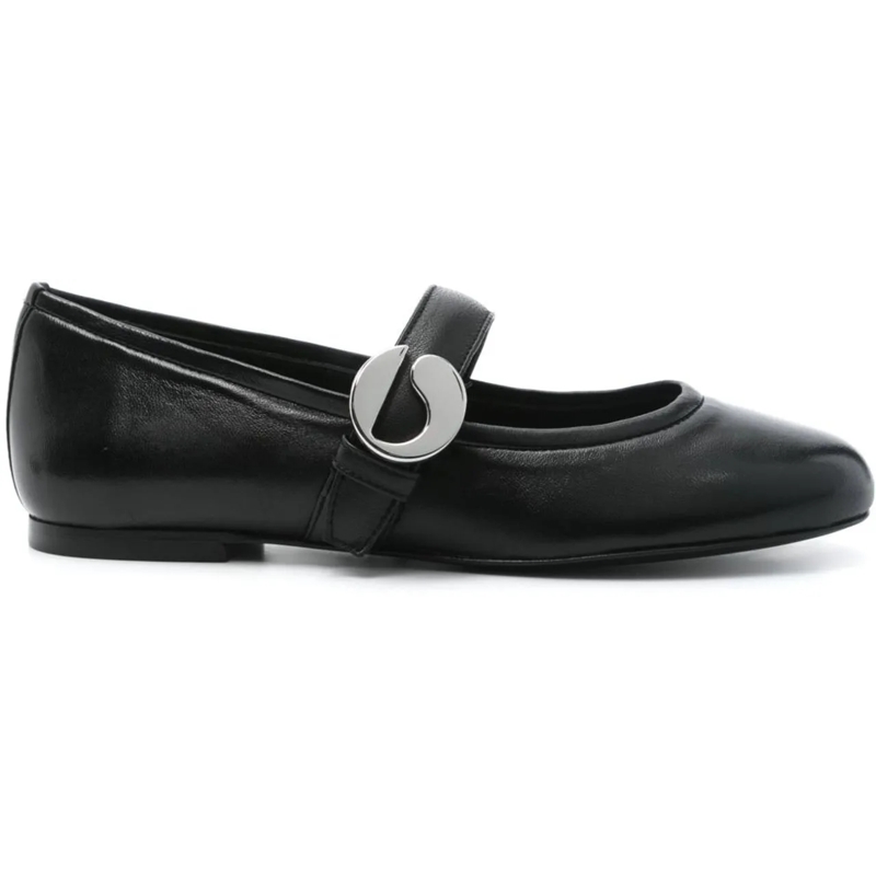 Coperni Ballerinas Flat Shoes Black schwarz