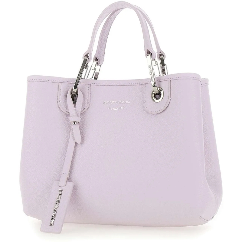 Emporio Armani Tote Shopping S Simil Cervo Baby Pink/Terra