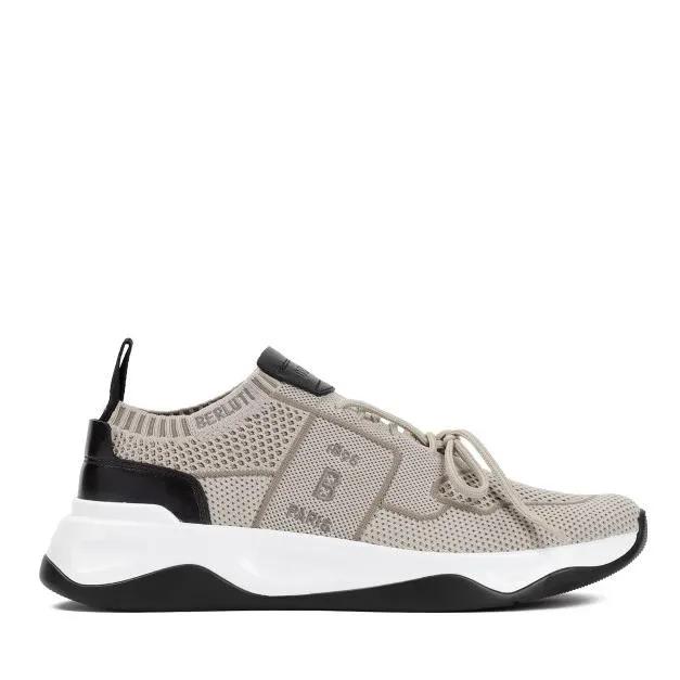 Berluti Low-Top Sneaker - Mesh Sneakers - Gr. 7 - in Grau - für Damen