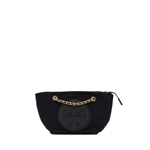 Tory Burch Ella Small Chain Crossbody Bag Black Schultertasche