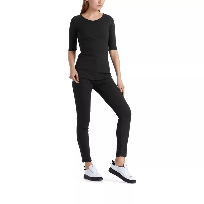 Marc Cain 3/4-Arm-Shirt T-Shirt black(Image 4)