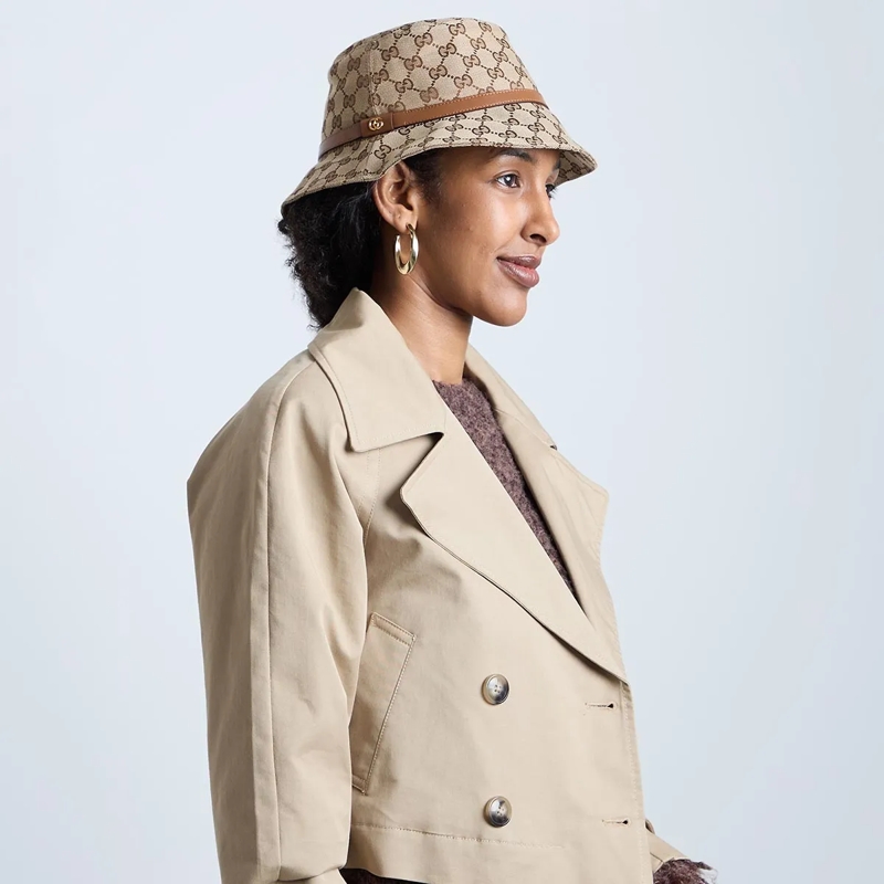 Gucci Fischerhut Hat Leonding Bob Beige Light(Image 3)