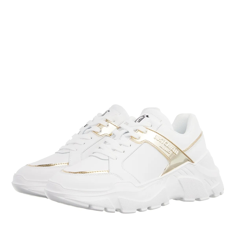 Just Cavalli Low-Top-Sneaker Fondo Casper White
