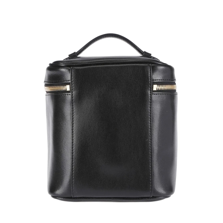 Beauty Case Black Crossbody Bag