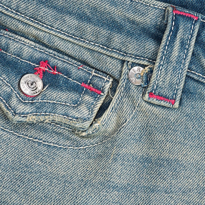 True Religion Jeansshorts Shorts JOEY hell-blau(Image 6)