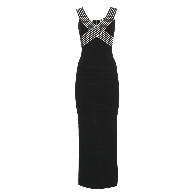 Elisabetta Franchi Maxikleid Dresses Black schwarz