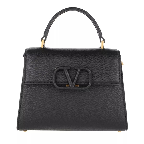 Valentino Garavani Logo Tote Bag Black Cartable