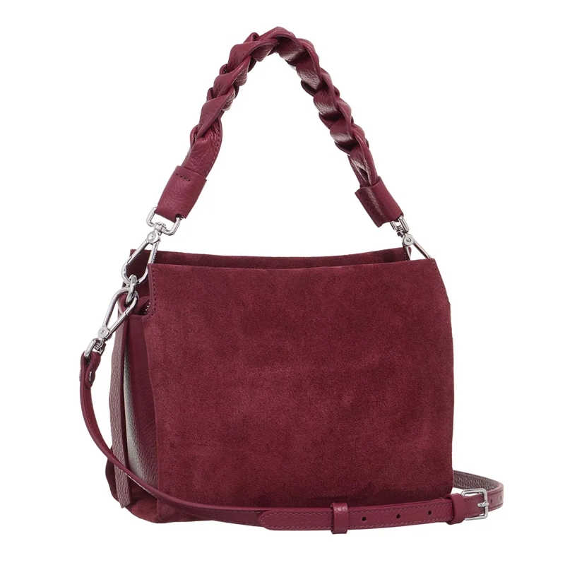 Coccinelle Crossbody Bag Boheme Suede Bimaterial Ribes/Ribes(Image 4)