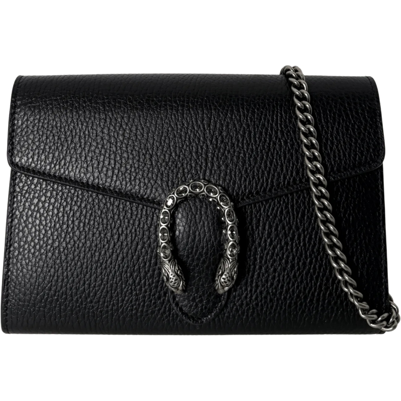 Gucci Schultertasche Gucci Dionysus Tasche Schwarz / neuwertig schwarz