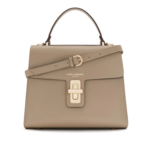 Isabel Bernard Schooltas Isabel Bernard Femme Forte damen Handtasche Taupe  Taupe