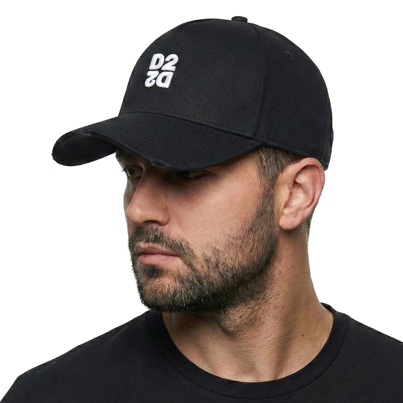Dsquared2 Chapeau Cap mit Logo schwarz(Image 2)