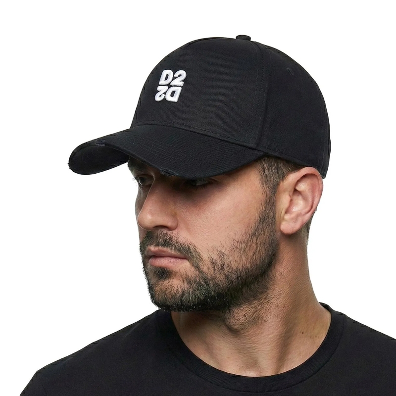 Dsquared2 Casquette de baseball Cap mit Logo schwarz(Image 2)