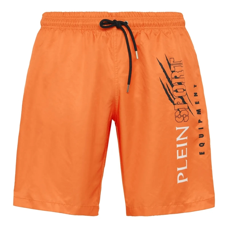 Plein Sport  Badehose Scratch orange