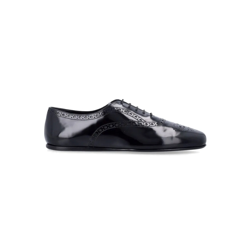 Church's Ballerinas Rebecca Leather Derby Black