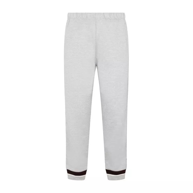 Berluti - Silver Grey Cotton Pants - Größe L - gray