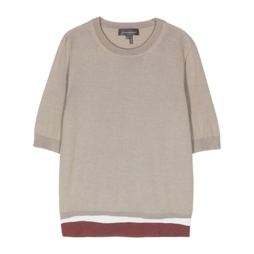 Lorena Antoniazzi Crew-Neck Sweater Brown Pull