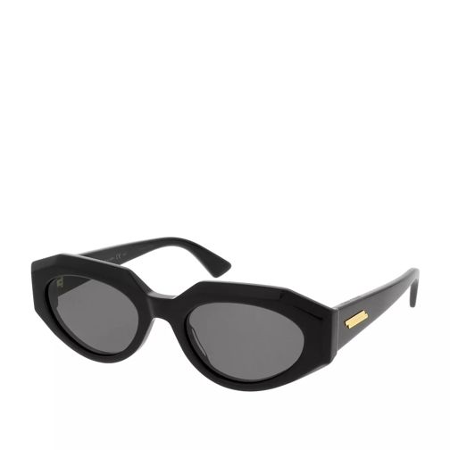 Bottega Veneta BV1031S-001 52 Sunglasses Black-Black-Grey Sonnenbrille