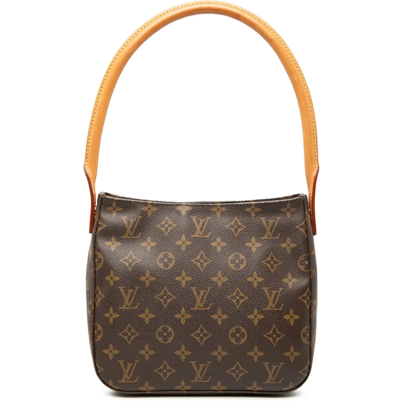 Louis Vuitton Schultertasche Monogram Looping MM braun