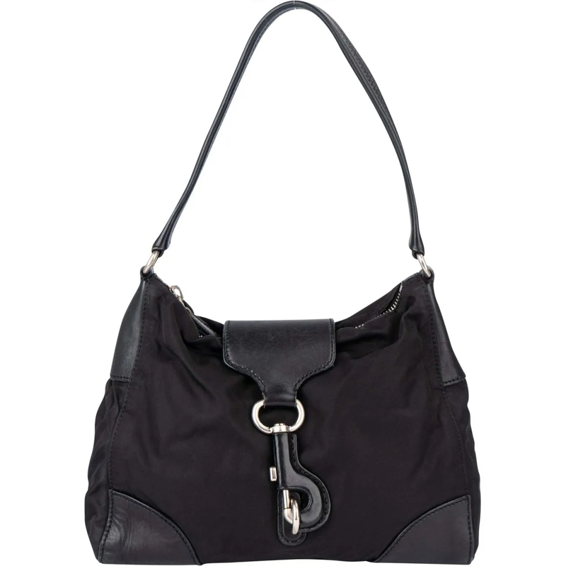 Prada Schultertasche Prada Nylon Snap Link Shoulder Bag mehrfarbig