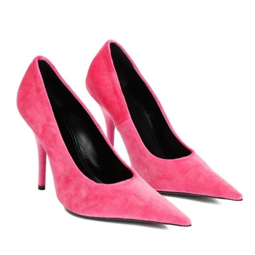 Balenciaga Knife Pink Polyester Pump Pink Pumps