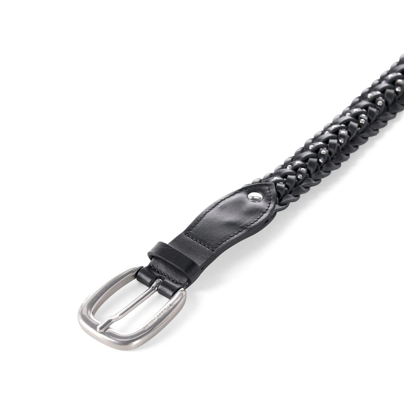 Golden Goose Gürtel Geflochtener Gürtel Houston schwarz(Image 2)