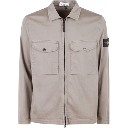 Stone Island Legere Oberteile Shirts Dove Grey Gray grau