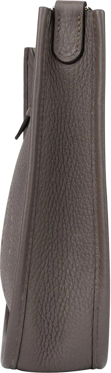 Thumbnail - Hermès Crossbody Bags - Hermes Etain Palladium Taurillon Clemence Evelyne - Gr. unisize - in Bunt - für Damen