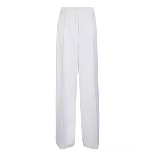 Blanca Vita White Palazzo Trousers White Hosen