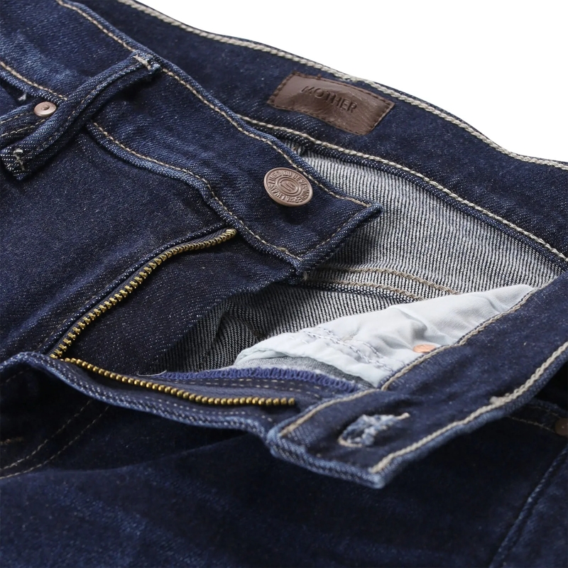 Mother Jeans Skinny-Jeans The Rascal blau(Image 3)